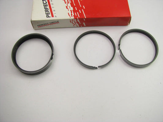 Perfect Circle 41341-010 Piston Ring Set - .010'' For 1981-1983 Nissan 720 2.2L