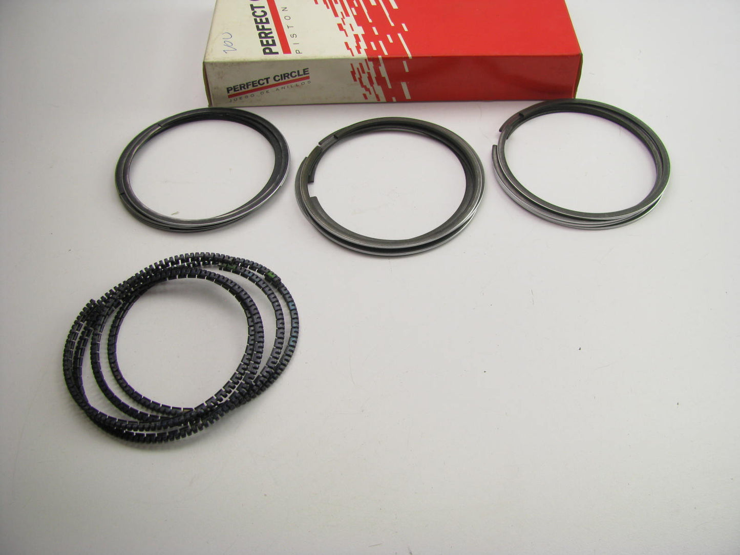 Perfect Circle 41463-010 Piston Ring Set - .010'' For 1983-1984 Nissan 720 2.4L