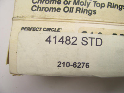 Perfect Circle 41482 Engine Piston Ring Set STANDARD - 1983-92 Toyota Chevy 1.6L