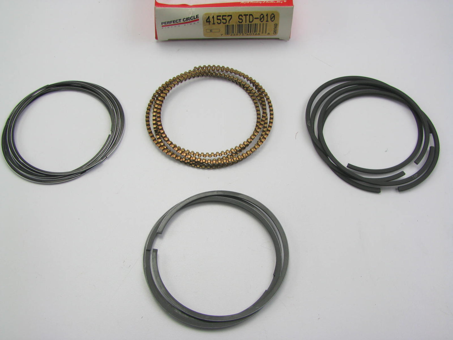 Perfect Circle 41557-STD-010 Piston Rings 1988-1992 Honda Toyota Geo 1.6L 2.0L