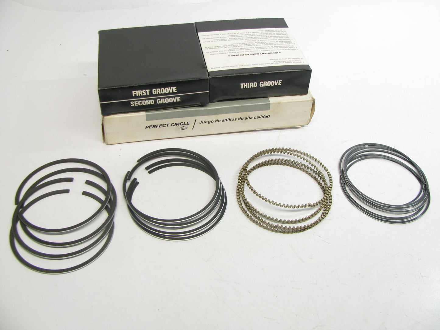 Perfect 41581-STD-010 File Fit Piston Rings - Standard For 1984-1989 Nissan 1.8L