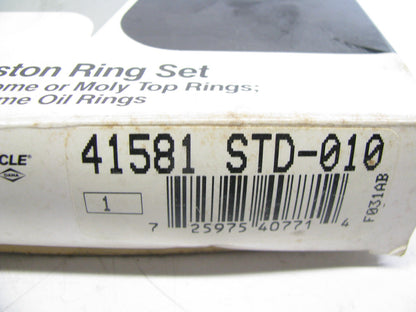 Perfect 41581-STD-010 File Fit Piston Rings - Standard For 1984-1989 Nissan 1.8L