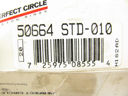 Perfect Circle 50664-STD-010 Piston Ring Set - .010'' Oversize FILE FIT STD