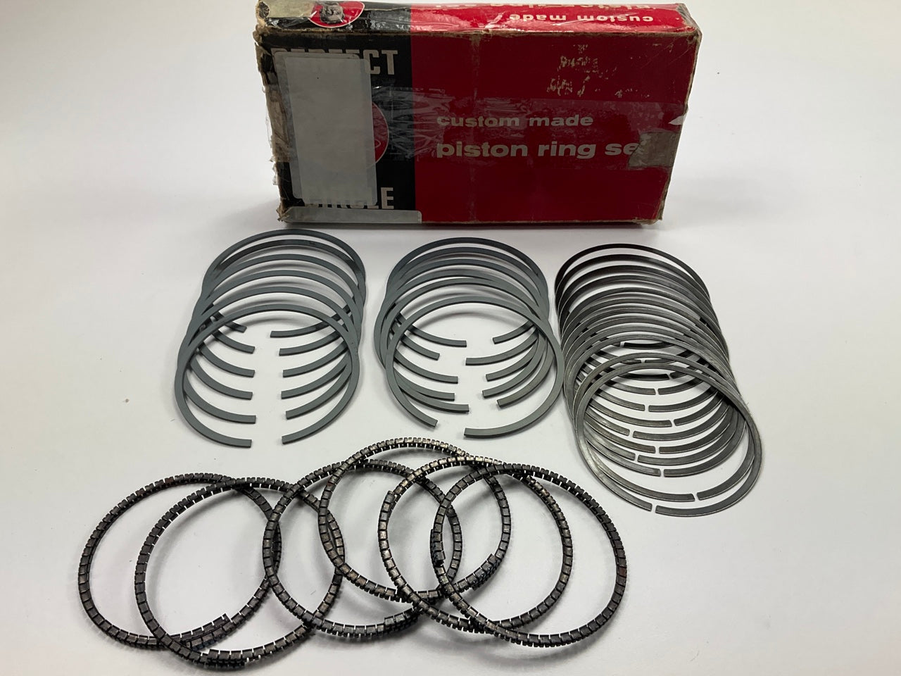 Perfect Circle 50717STD-010 File Fit Piston Rings STD-.010'' 66-70 Chevrolet 250