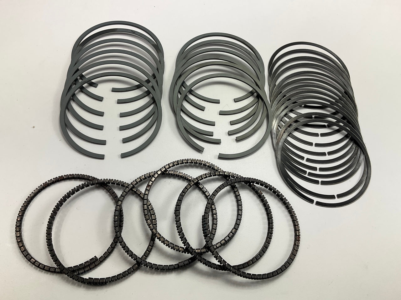 Perfect Circle 50717STD-010 File Fit Piston Rings STD-.010'' 66-70 Chevrolet 250