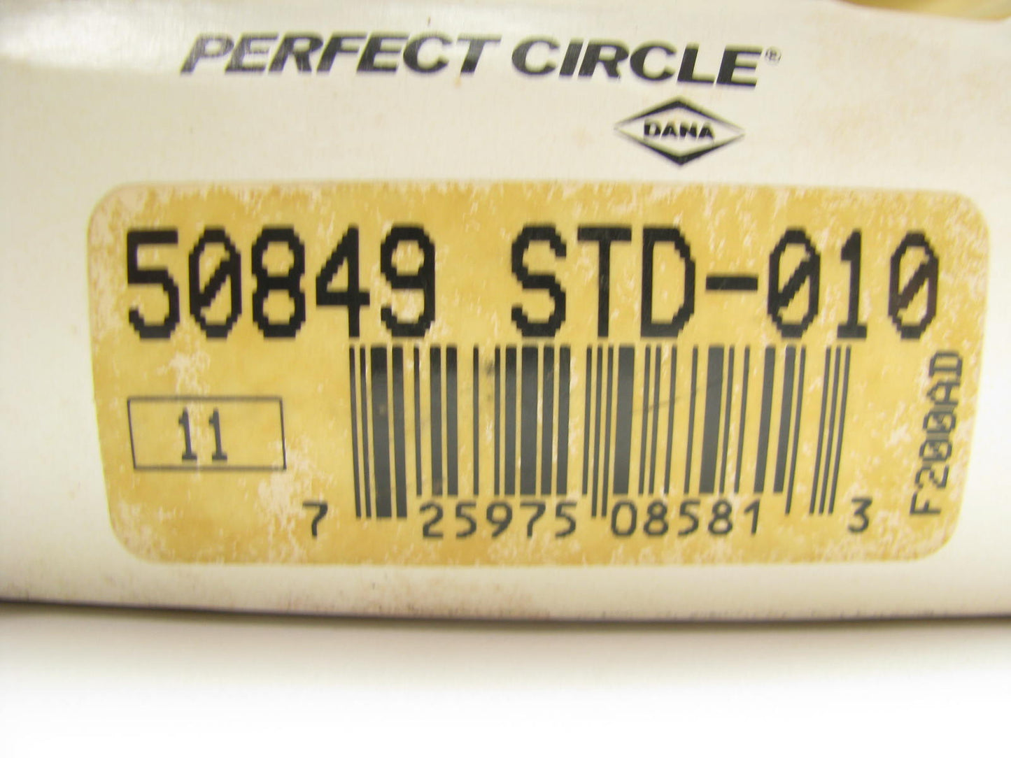 Perfect Circle 50849STD-010 File Fit Piston Rings - Standard To .010'' Oversize