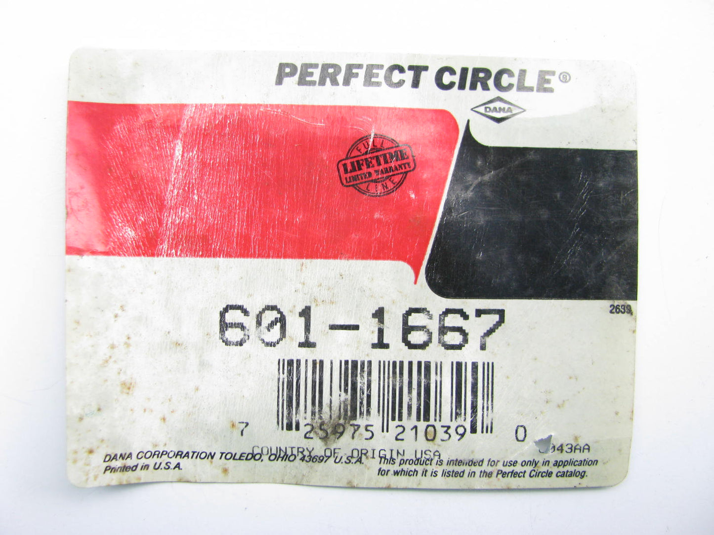 Perfect Circle 601-1667 Engine Oil Pump