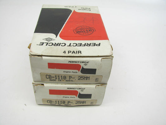 P Circle CB1110P-25MM Con Rod Bearing Set .50mm 77-78 Mazda B1800, 79-84 B2000