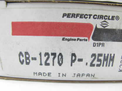 (4) Perfect CB-1270P-25MM Connecting Rod Bearings .25mm 1975-1982 Toyota 1.6L