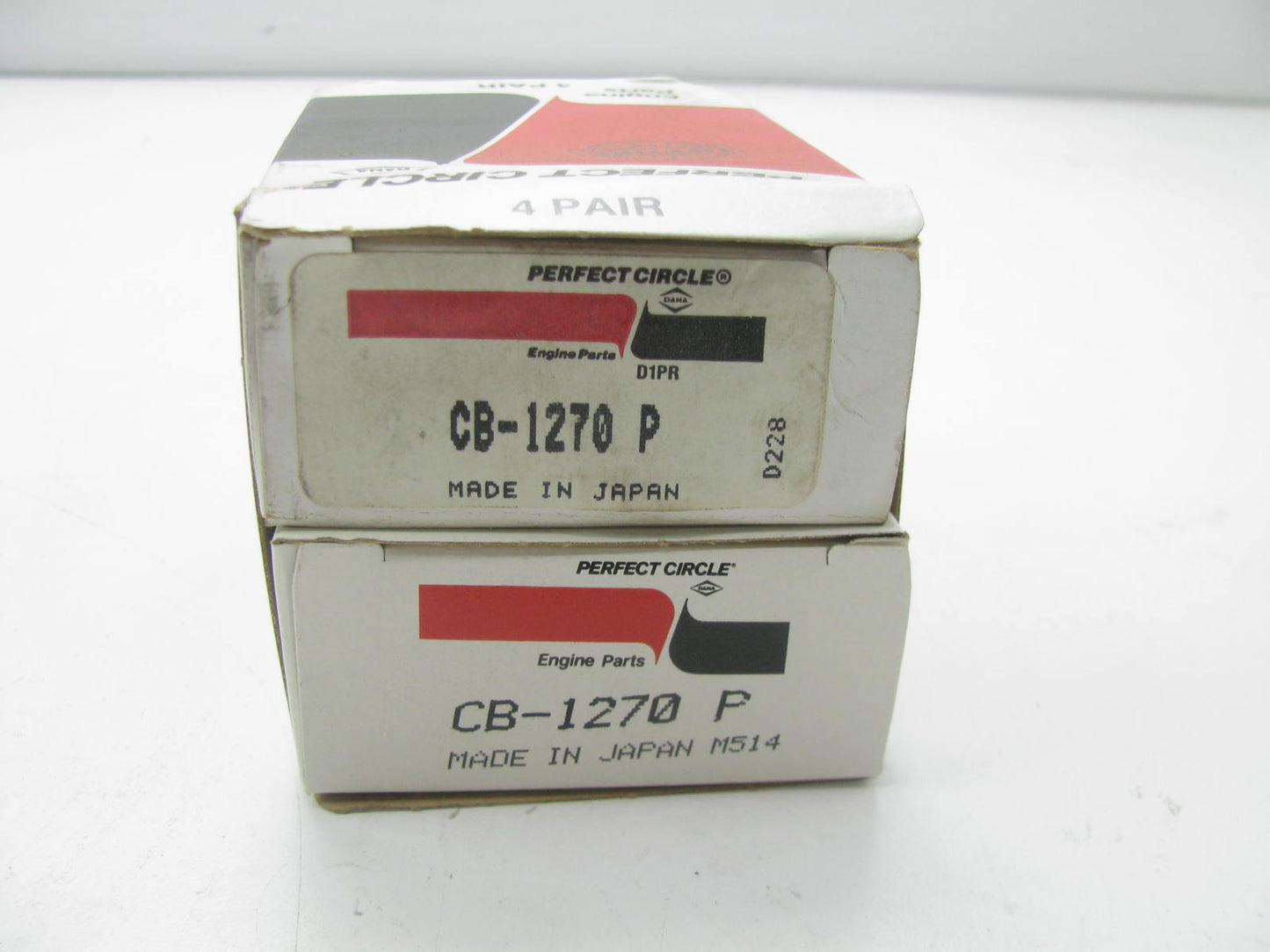 (4) Perfect CB-1270P Connecting Rod Bearings - Standard 71-82 Toyota 2T 2TC 3TC