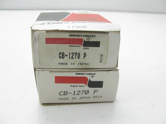 (4) Perfect CB-1270P Connecting Rod Bearings - Standard 71-82 Toyota 2T 2TC 3TC