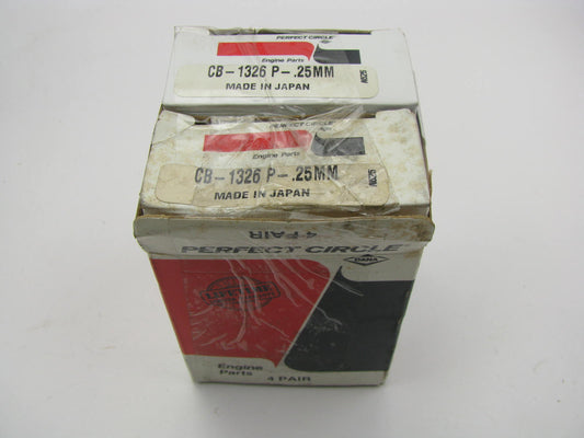 (4) Perfect CB-1326-P-25MM Rod Bearing .25MM For 82-88 Nissan E15S E15T E16 E16S