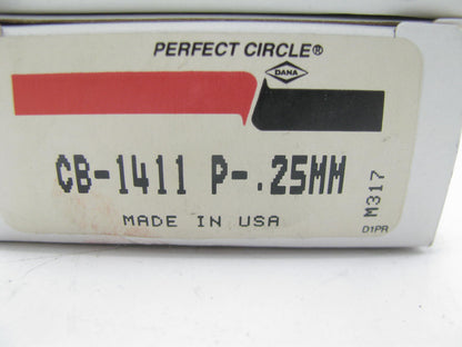 (6) Perfect Circle CB-1411P-25MM Connecting Rod Bearings - .25mm Undersize