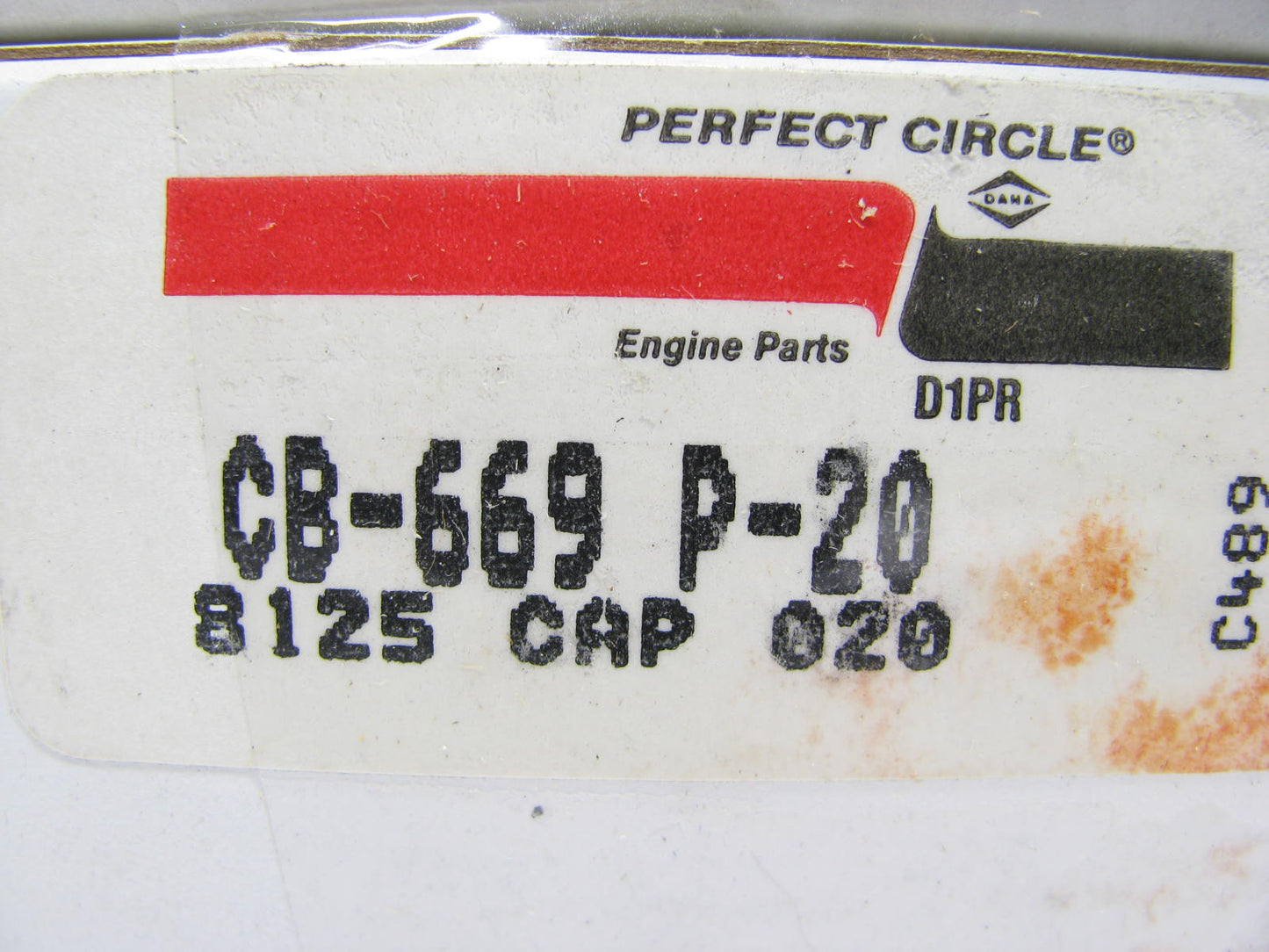 (6) Perfect CB669P Connecting Rod Bearings .020'' For John Deere 302 340 360