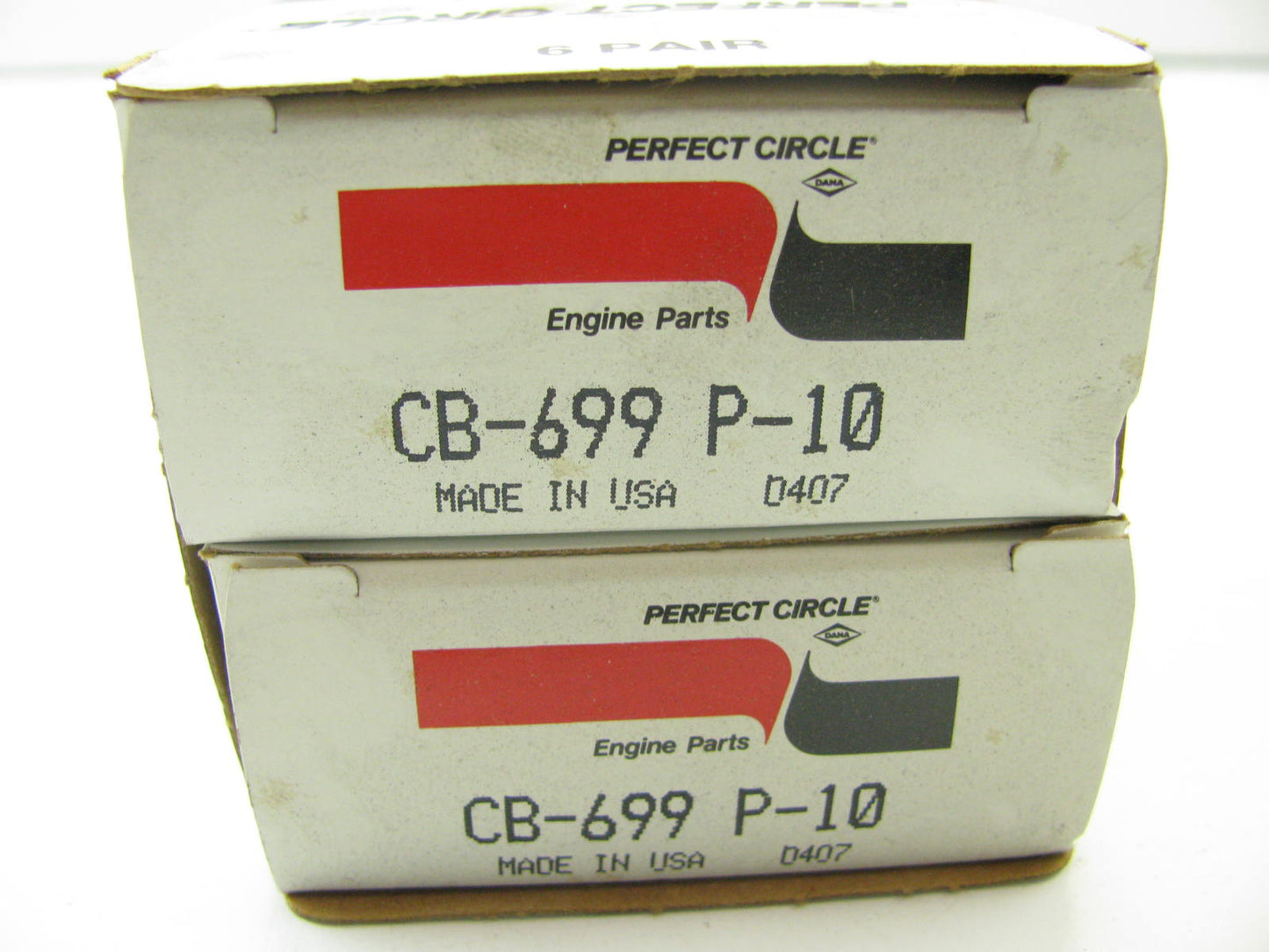 (6) Perfect Circle CB-699P-10 Connecting Rod Bearings .010'' 1965-96 Ford 240 300