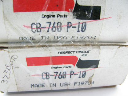 (8) Perfect CB-760P-10  Connecting Rod Bearings .010'' 1958-1978 Ford FE 352-428