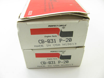 (8) Perfect Circle CB-831P-20 Connecting Rod Bearings .020'' 1969-1997 Ford 351W