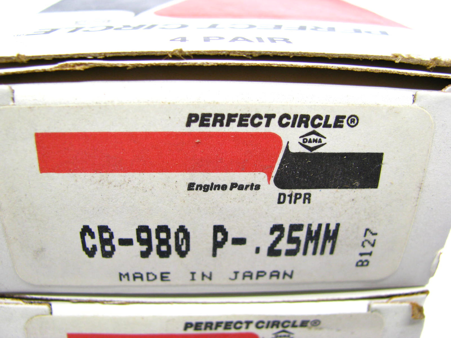 (4) Perfect CB-980P-25MM Rod Bearings .25mm For 71-82 Datsun 1.2L 1.3L 1.4L 1.5L