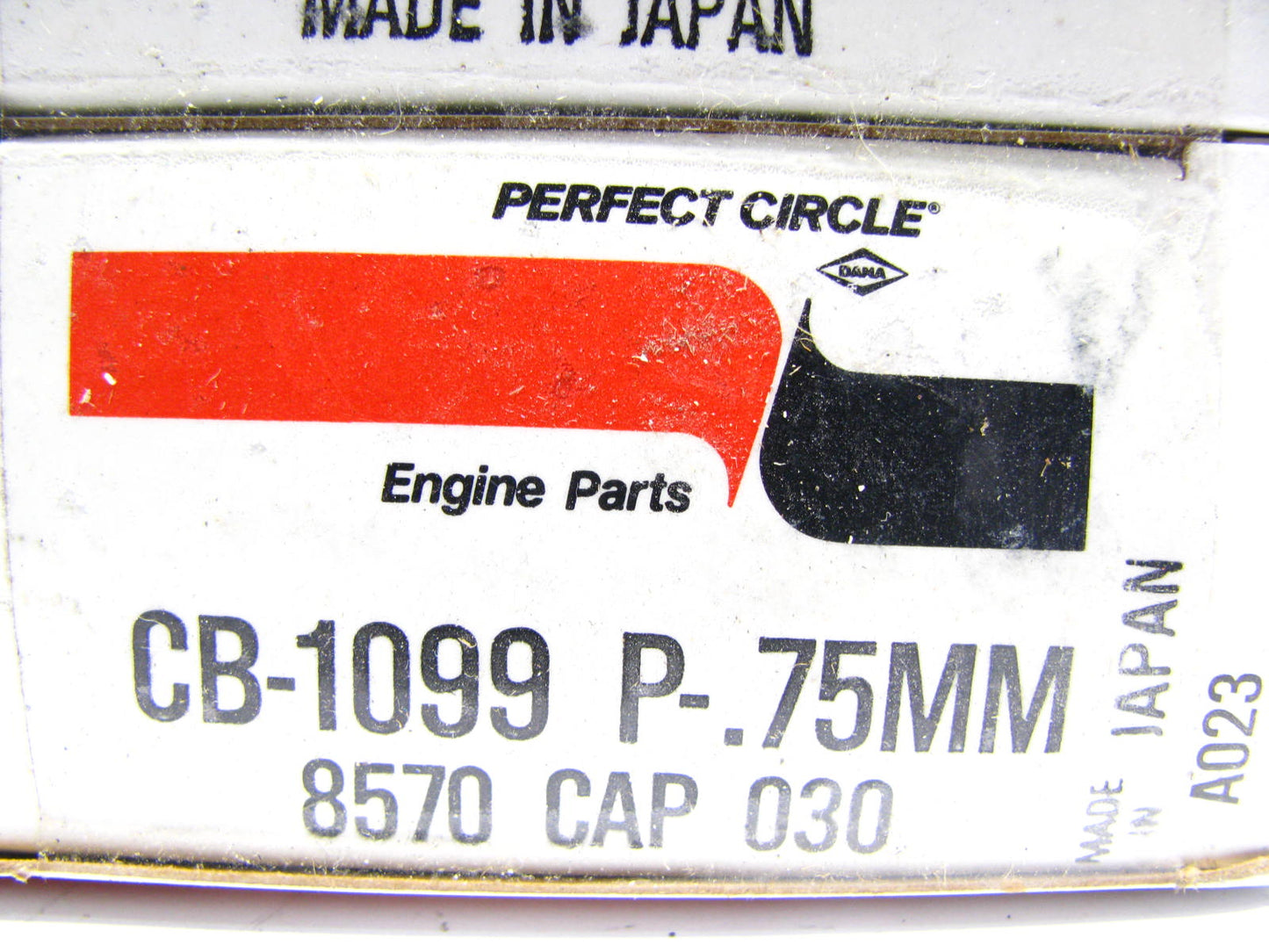 (4) Perfect CB1099P-75MM Connecting Rod Bearings .75mm 1975-85 GM Isuzu 1.8L