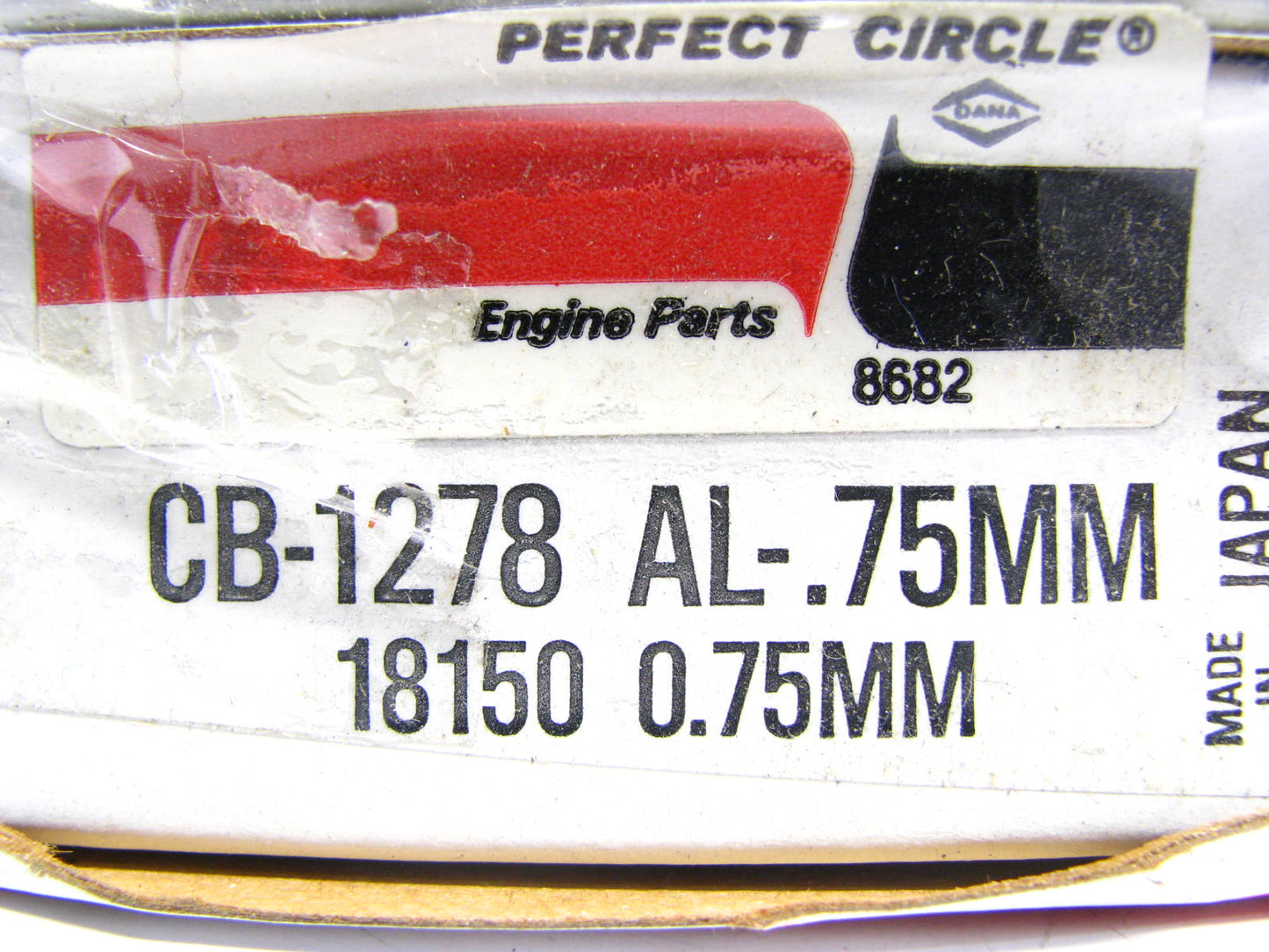 (4) Perfect CB1278AL75MM Connecting Rod Bearings .75mm 79-92 Mitsubishi 1.4 1.5L