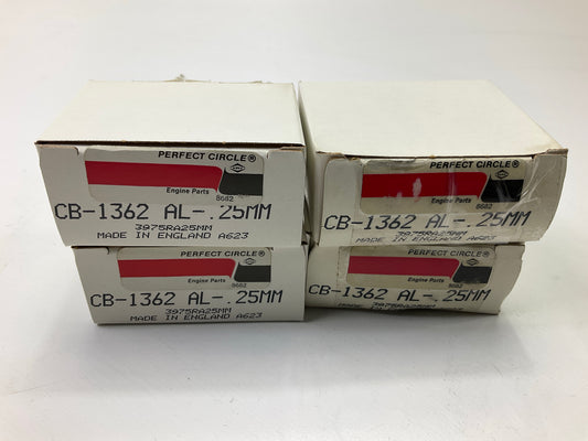 (4) Perfect CB1362AL-25MM Connecting Rod Bearings .25mm 1986-93 Mazda 2.0L 2.2L