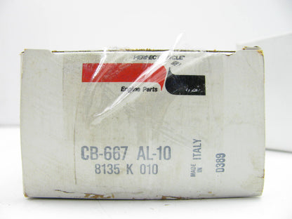 (6) Perfect Circle CB667AL10 Connecting Rod Bearings .010'' For Perkins 354 372