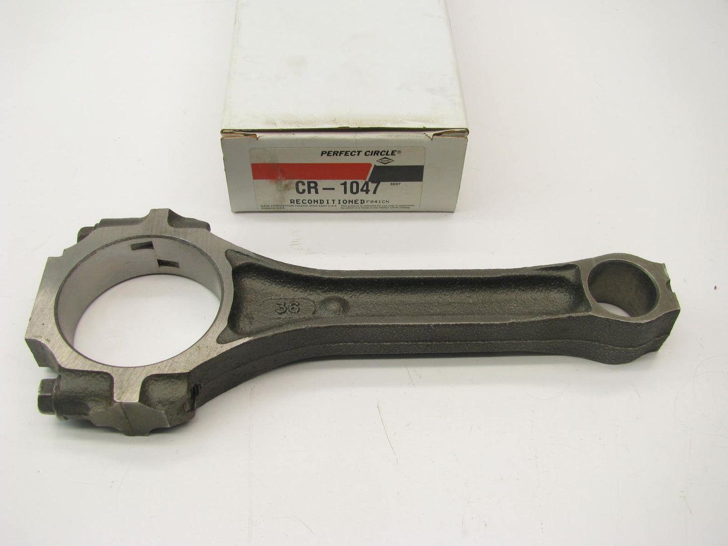 Reman. Perfect Circle CR-1047 Engine Connecting Rod - 76-77 Pontiac Buick 350 V8