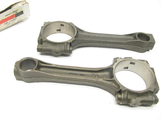 (2) Perfect Circle CR-1081 Reman Connecting Rod For 1983-1986 Jeep 2.5L-L4