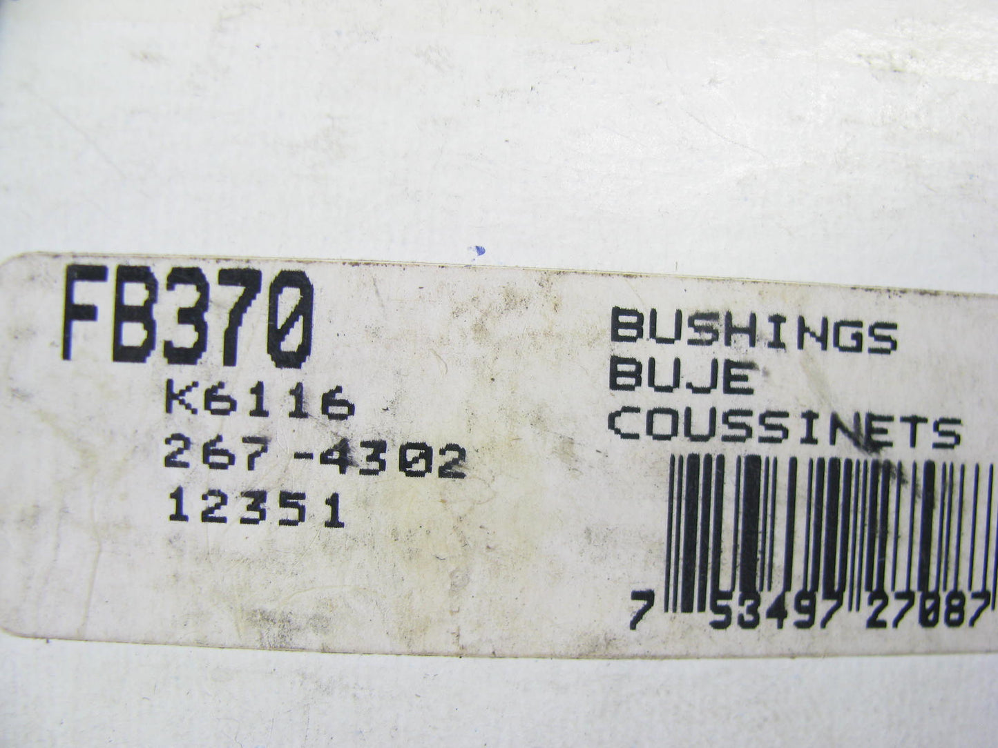 Perfect Circle FB370 Suspension Control Arm Bushing - Rear Lower