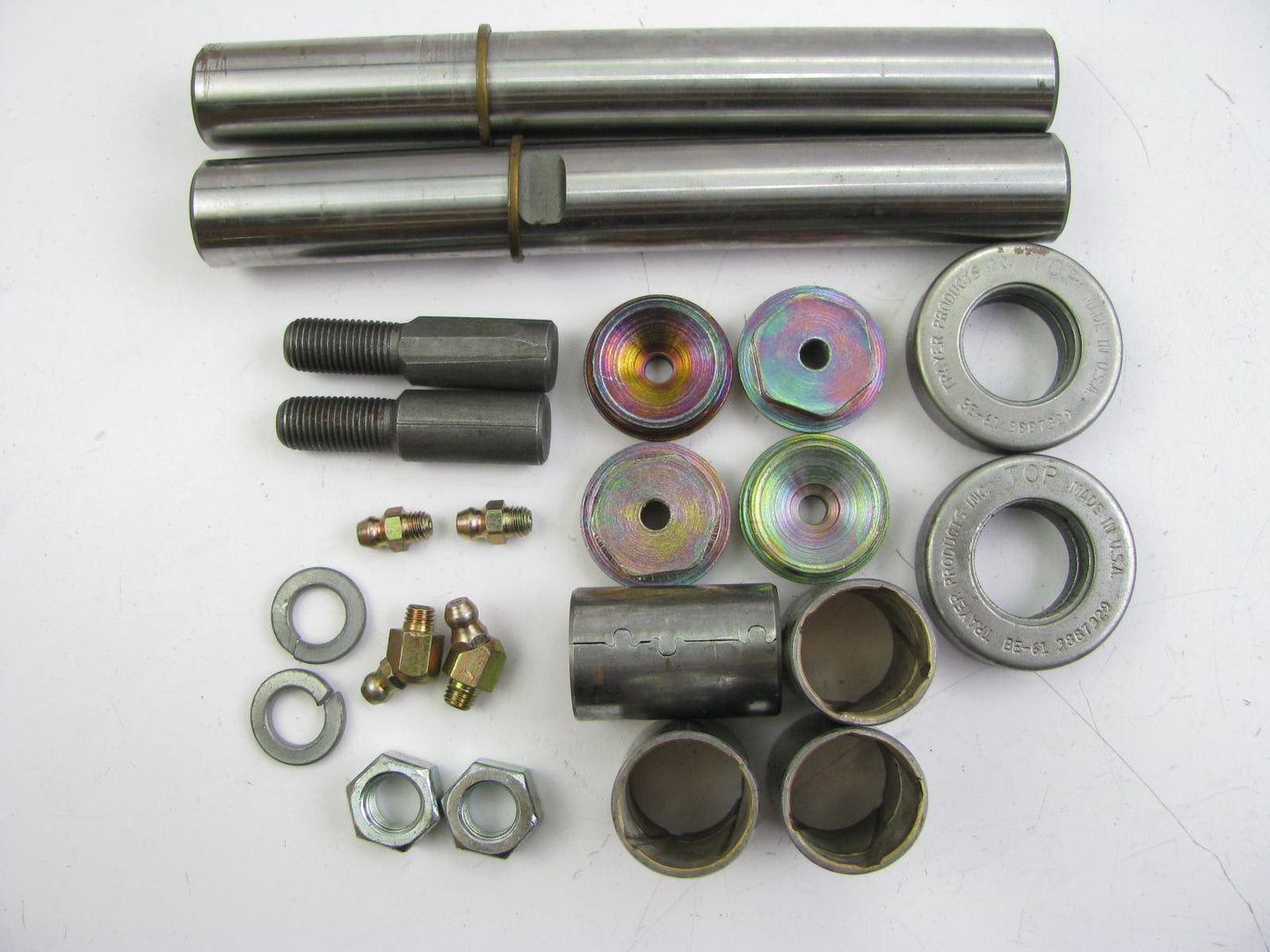 Perfect Circle KA290 Steering King Pin Bolt Set - 0.8593'' Diameter X 6.670'' Long