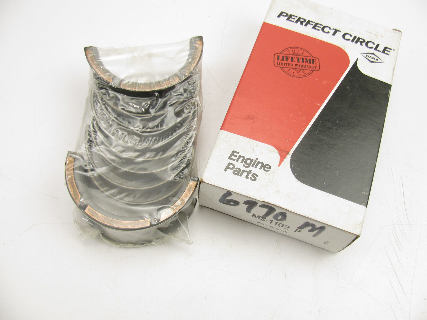 Perfect Circle MS-1102P Engine Main Bearings - Standard 1969-74 Toyota 8RC 18RC