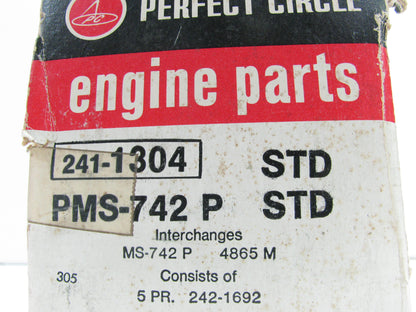 Perfect Circle MS-742P Main Bearings - Standard 1963-73 Ford 1.2L 1.3L 1.6L