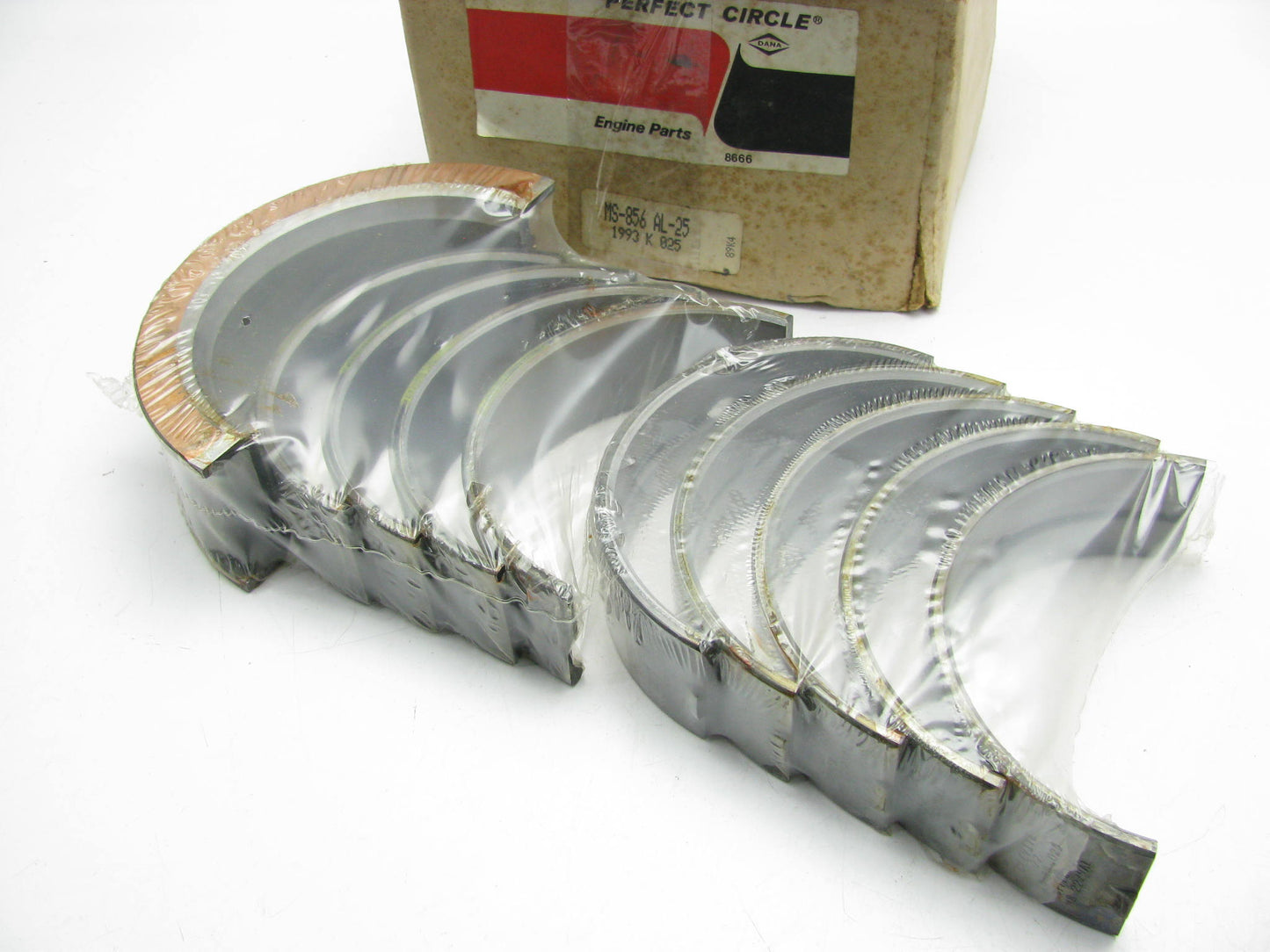 Perfect Circle MS856AL-25 Main Bearings .25mm For CAT 3406 W/ Lower Half Flange