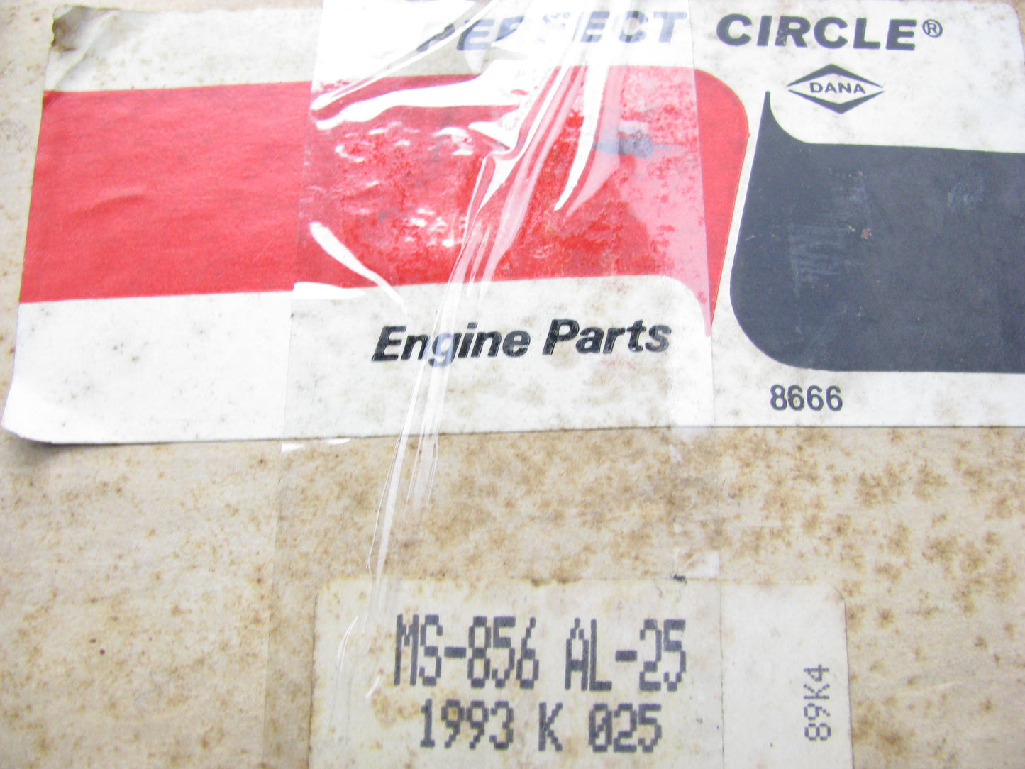 Perfect Circle MS-856AL-25 Main Bearings .25mm For CAT 597 W/ Lower Half Flange