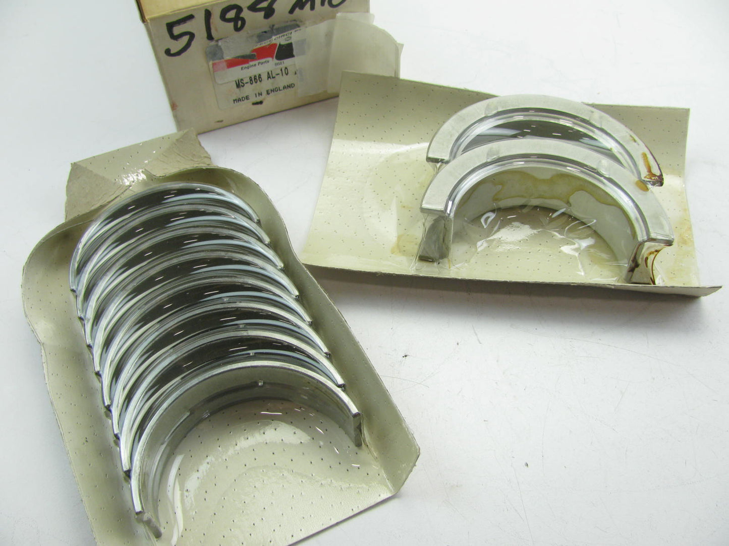 Perfect Circle MS-866AL-10 Main Bearings .010'' For Ford Tractor 233 256 Diesel