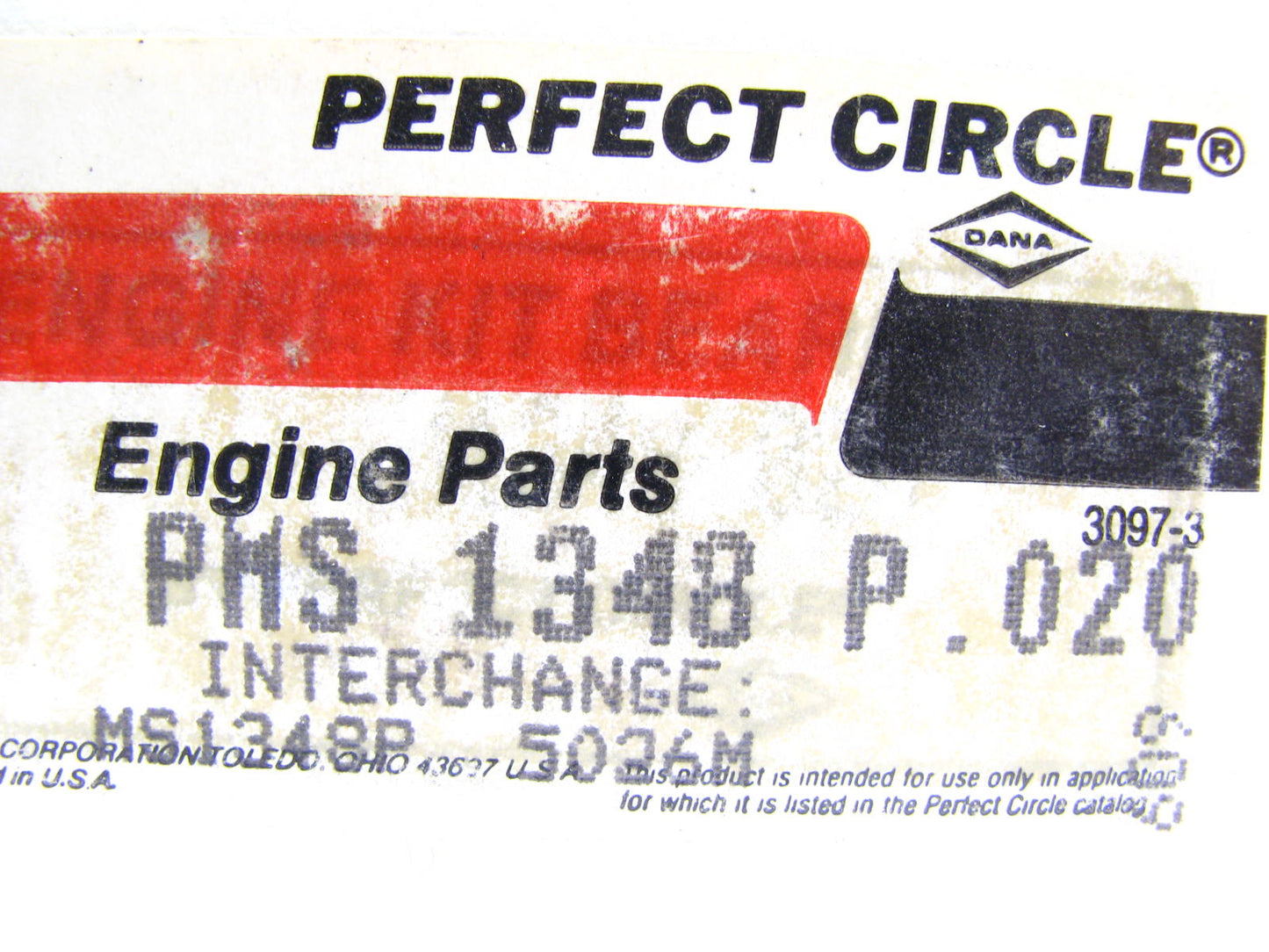 Perfect Circle MS1348P-020 Main Bearings Set