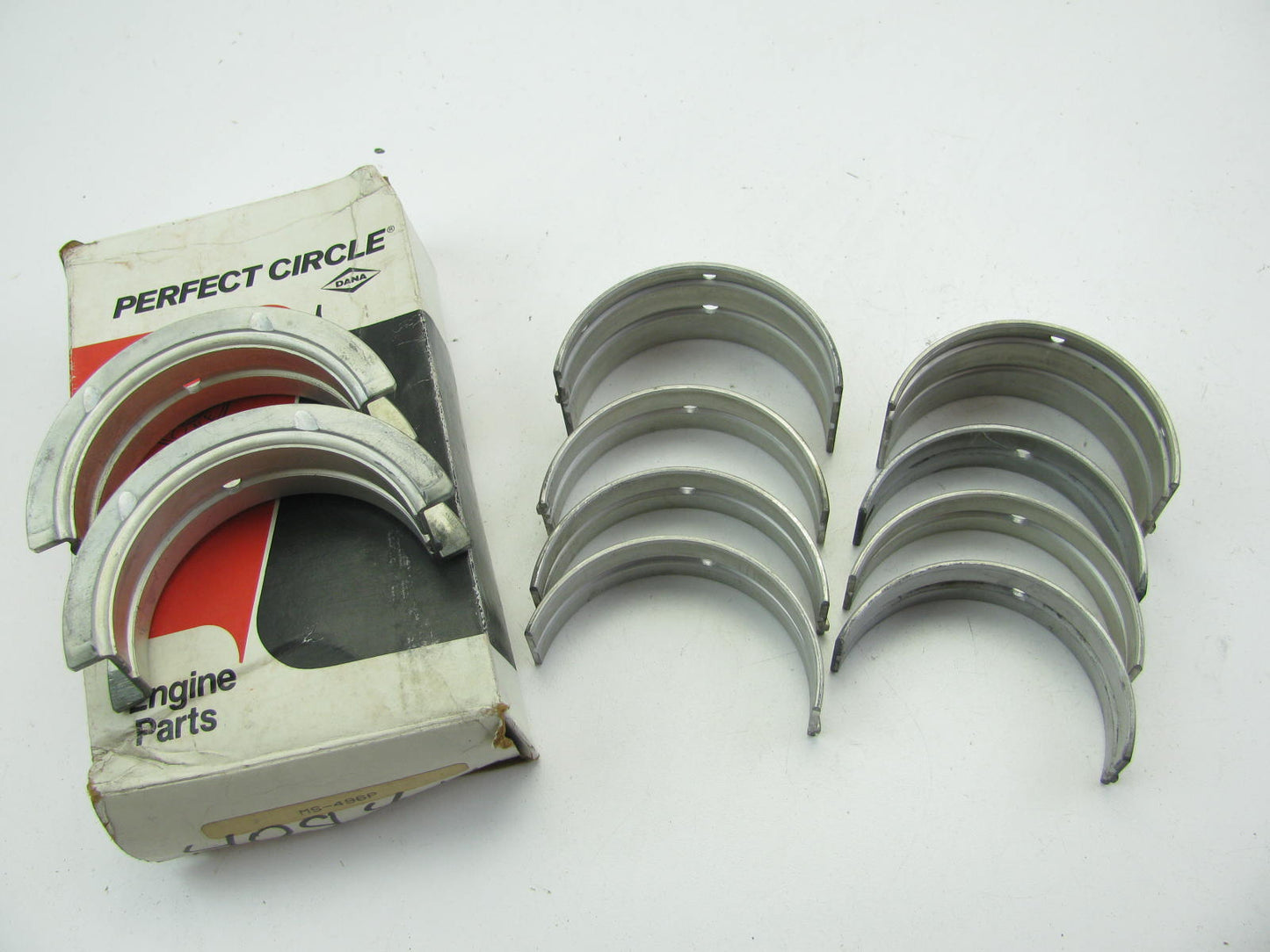 Perfect Circle MS496P Engine Main Bearings - Standard Pontiac 326 350 389 400 V8