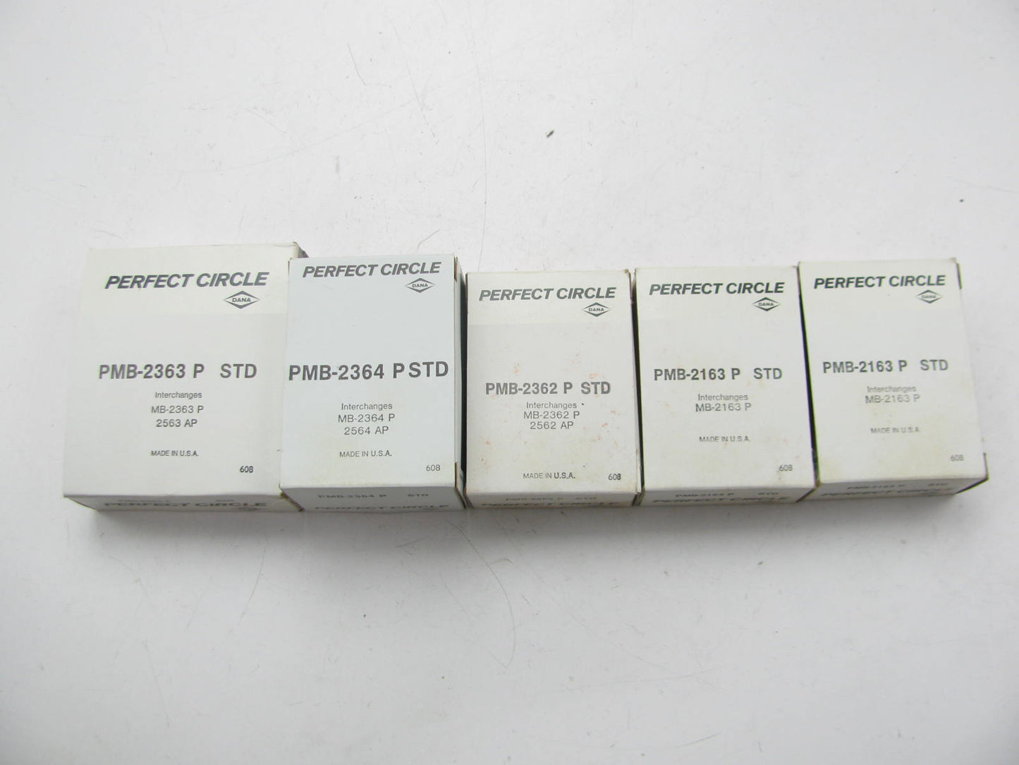 Perfect MS804P Engine Main Bearings - Standard 1965-1976 Oldsmobile 400 425 455