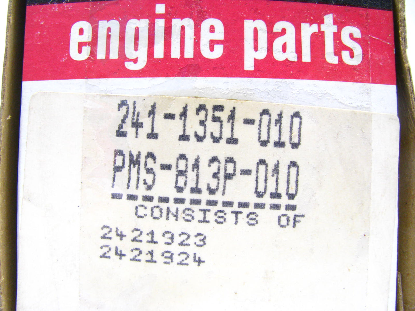 Engine Crankshaft Main Bearing Set  Perfect Circle MS813P .010