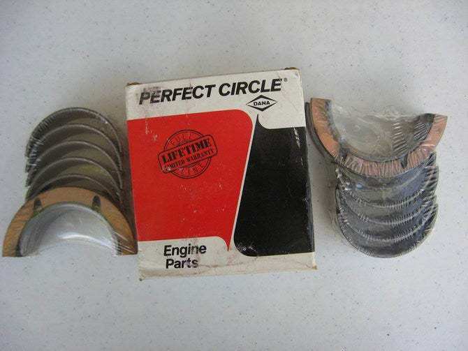 Perfect Circle MS979P10 Engine Main Bearings .010'' 1965-1996 Ford 240 250 300-L6