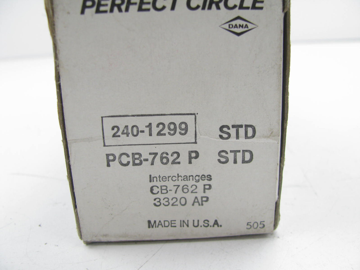 (8) Perfect PCB-762P Rod Bearings STD 1970-1976 Buick 364 400 401 425 430 455