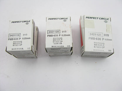 Perfect PMS-1107P-025 Main Bearings .25mm For 1971-82 Datsun 1.2L 1.3L 1.4L 1.5L