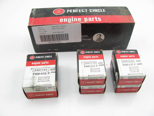 Perfect PMS-1107P-050 Main Bearings .50mm For 1971-82 Datsun 1.2L 1.3L 1.4L 1.5L
