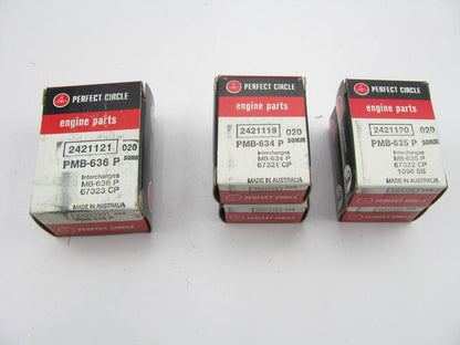 Perfect PMS-1107P-050 Main Bearings .50mm For 1971-82 Datsun 1.2L 1.3L 1.4L 1.5L