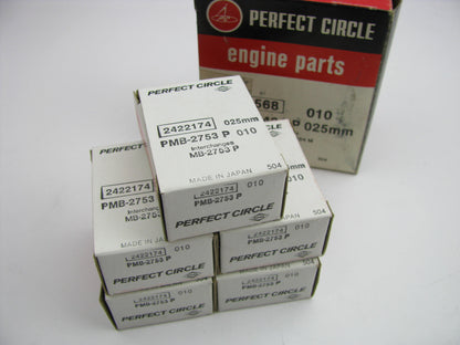 Perfect  MS-1431P-025 Engine Main Bearings .25mm 1973-1983 Honda 1.2L 1.5L 1.8L