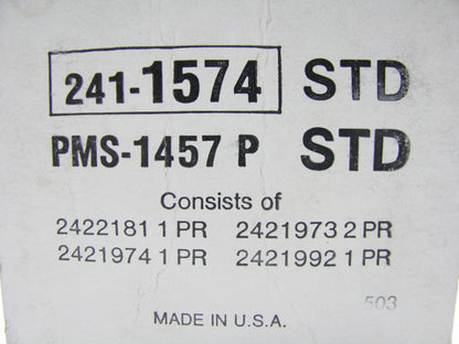 Perfect Circle MS-1457P Engine Main Bearings - Standard 1966-1980 Buick 340 350