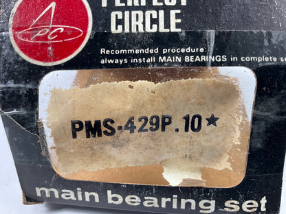 Perfect Circle PMS429P-10 Engine Main Bearings .010'' 1955-1967 SBC Small Journal