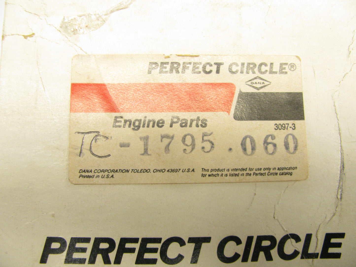 Perfect Circle TC-1795-060 Engine Piston .060'' Size - 1967-1976 Ford 240 300-L6