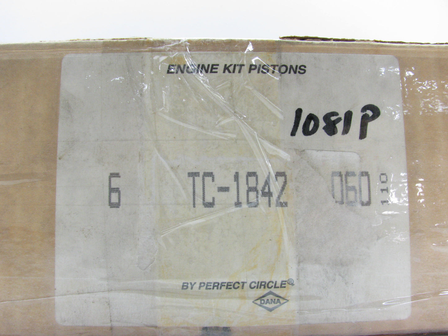(6) Perfect Circle TC-1842-060 Engine Piston .060'' 1969-1986 Ford 300 4.9L