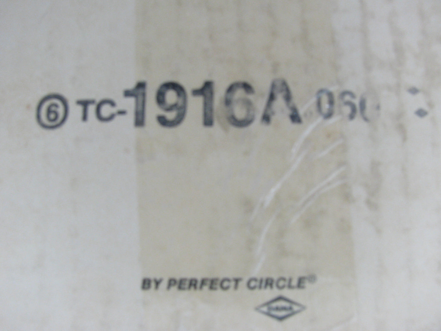 (6) Perfect Circle TC-1916A-060 Engine Piston .060'' 1965-1969 Ford 240-L6